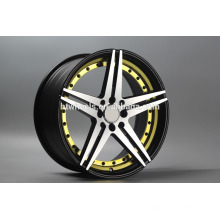 TAILLE16 * 7.0 ET 35 PCD 8x100/114.3 CB 67.1 offre spéciale HT-5334 RIVET ROUGE RIVET AFTERMARKET ALUMINIUM MAG ROUE À VENDRE